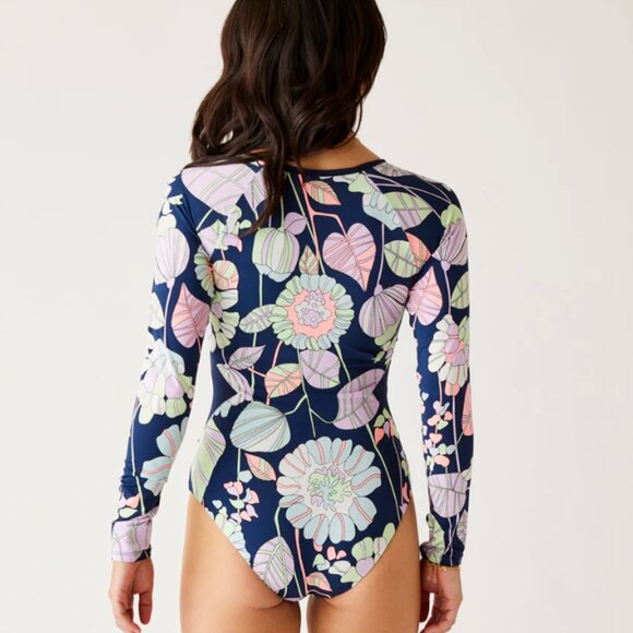 Carve Designs LS All Day Onesie Swimsuit - Picture 3 of 3